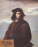 Salvator Rosa self-Portrait (nn03) oil painting